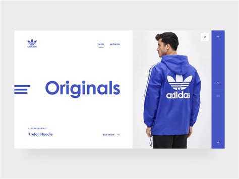 official website for Adidas originals